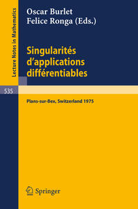 Vorderes Coverbild Singularites d'Applications Differentiables