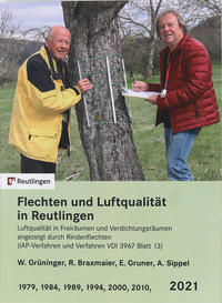 Vorderes Coverbild Flechten und Luftqualität in Reutlingen