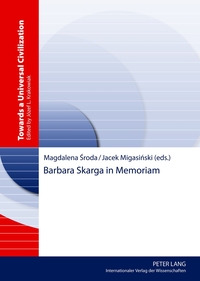 Vorderes Coverbild Barbara Skarga in Memoriam