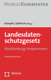 Vorderes Coverbild Landesdatenschutzgesetz Mecklenburg-Vorpommern