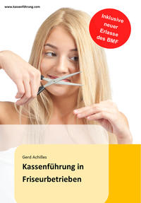 Vorderes Coverbild Kassenführung in Friseurbetrieben