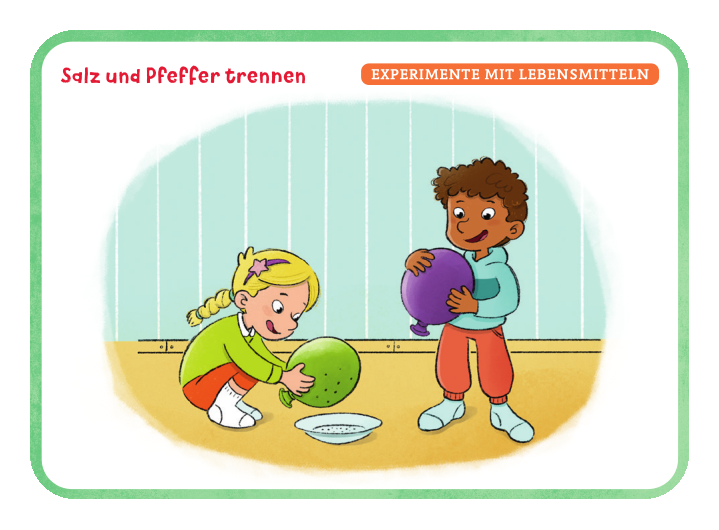 Beispielinhalt (Bild) Kleine Experimente in der Kita