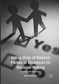 Vorderes Coverbild Voting Unity of National Parties in Bicameral EU Decision-Making