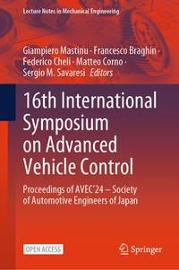 Vorderes Coverbild 16th International Symposium on Advanced Vehicle Control