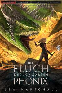 Vorderes Coverbild Der Fluch des schwarzen Phönix