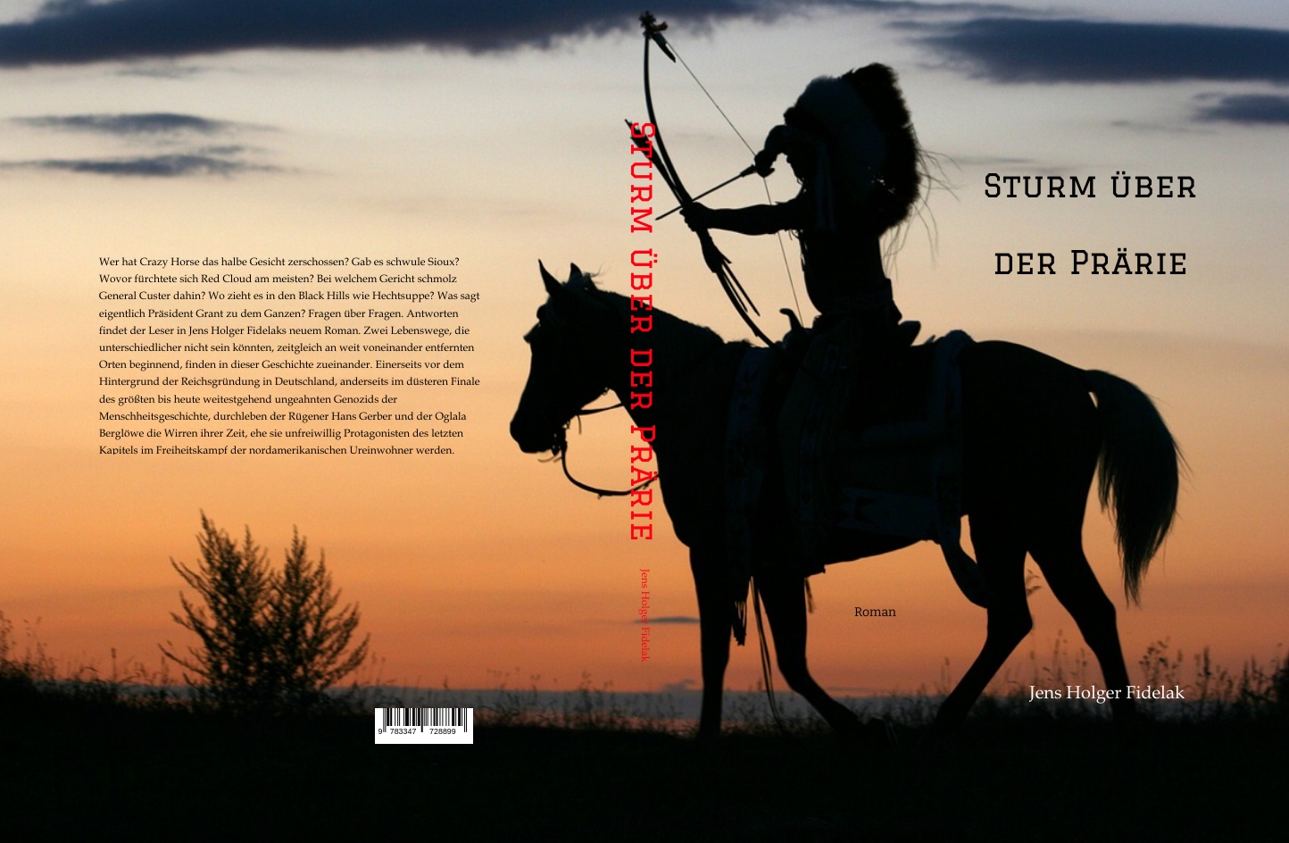 Gesamtes Coverbild Sturm über der Prärie