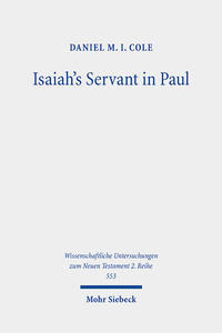 Vorderes Coverbild Isaiah's Servant in Paul
