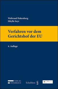 Vorderes Coverbild Verfahren vor dem Gerichtshof der EU