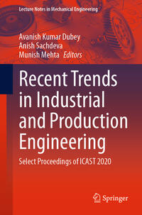 Vorderes Coverbild Recent Trends in Industrial and Production Engineering