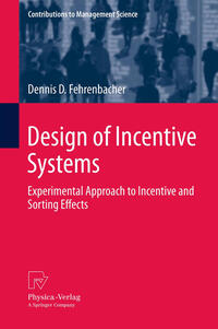 Vorderes Coverbild Design of Incentive Systems