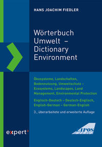 Vorderes Coverbild Wörterbuch Umwelt / Dictionary Environment
