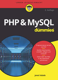 Vorderes Coverbild PHP & MySQL für Dummies