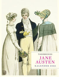 Vorderes Coverbild Thorbeckes Jane-Austen-Kalender 2025