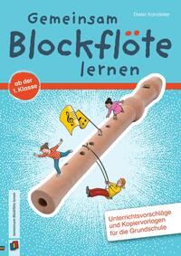 Vorderes Coverbild Gemeinsam Blockflöte lernen ab der 1. Klasse