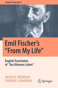 Vorderes Coverbild Emil Fischer’s ‘’From My Life’’