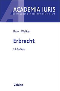 Vorderes Coverbild Erbrecht
