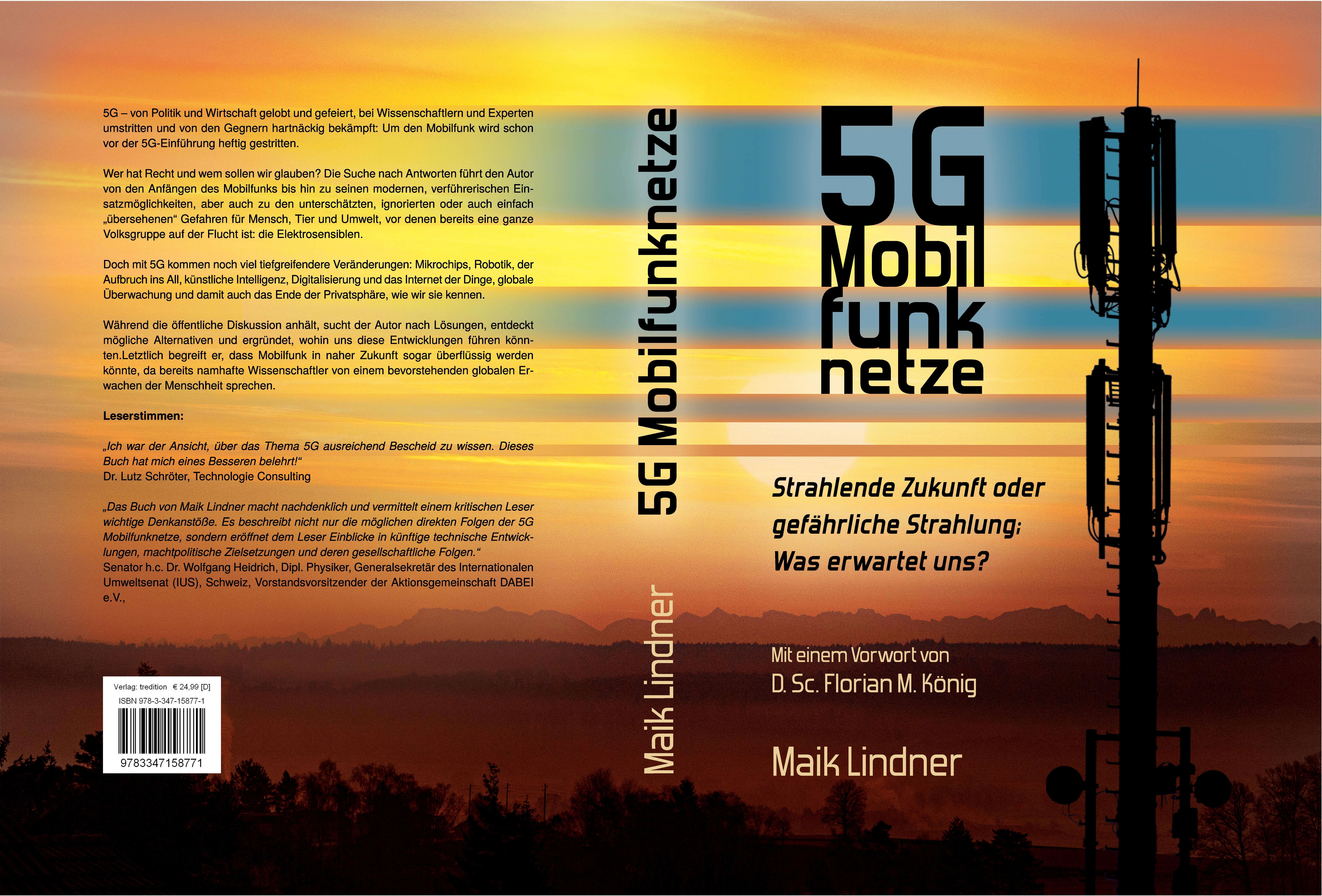 Gesamtes Coverbild 5G Mobilfunknetze: Strahlende Zukunft oder gefährliche Strahlung; Was erwartet uns ?