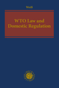 Vorderes Coverbild WTO Law and Domestic Regulation