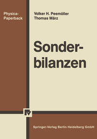 Vorderes Coverbild Sonderbilanzen