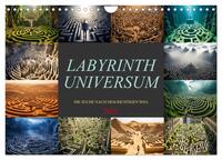 Vorderes Coverbild Labyrinth Universum (Wandkalender 2025 DIN A4 quer), CALVENDO Monatskalender