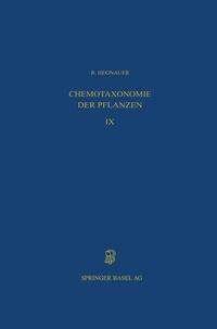 Vorderes Coverbild Chemotaxonomie der Pflanzen