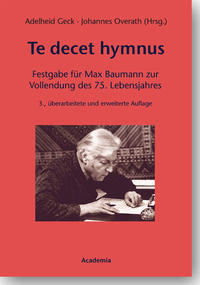 Vorderes Coverbild Te decet hymnus