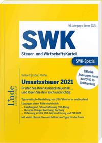 Vorderes Coverbild SWK-Spezial Umsatzsteuer 2021