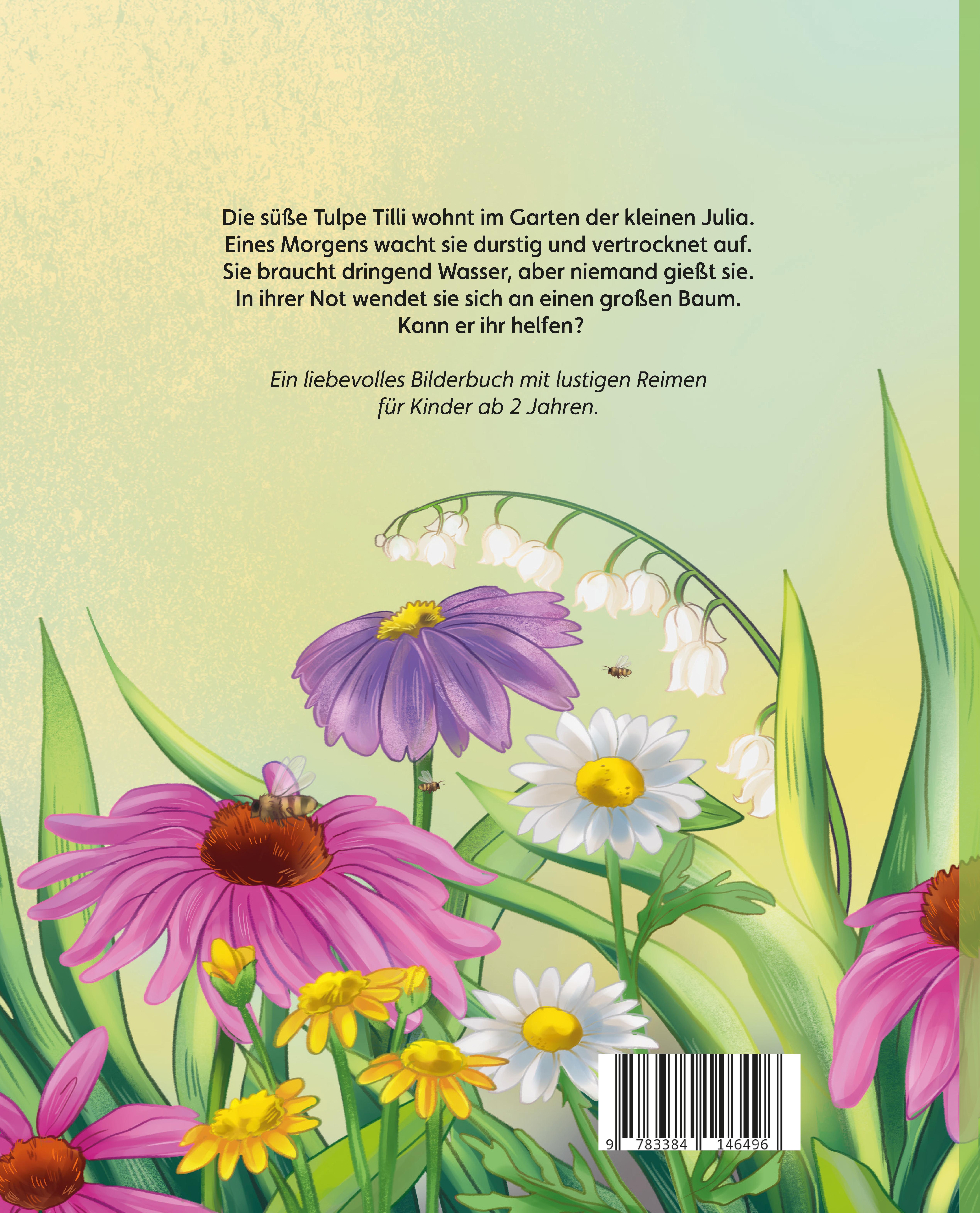 Rückseitencover Tulpe Tilli
