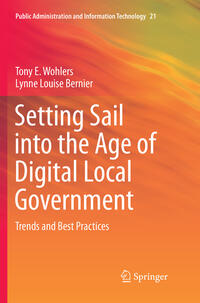 Vorderes Coverbild Setting Sail into the Age of Digital Local Government