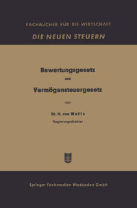 Vorderes Coverbild Bewertungsgesetz und Vermögensteuergesetz