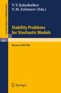 Vorderes Coverbild Stability Problems for Stochastic Models