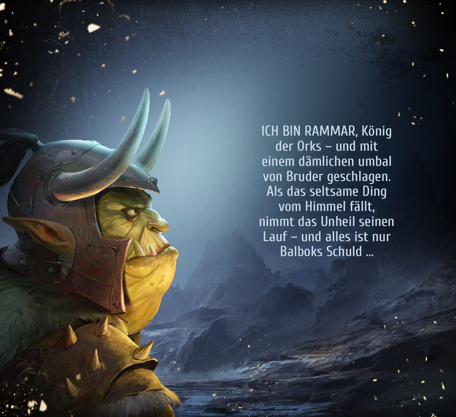 Beispielinhalt (Bild) Die Welt der Orks