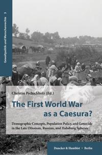 Vorderes Coverbild The First World War as a Caesura?