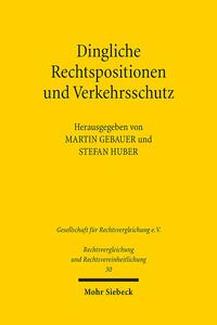 Vorderes Coverbild Dingliche Rechtspositionen und Verkehrsschutz