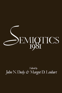 Vorderes Coverbild Semiotics 1981