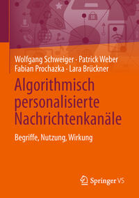 Vorderes Coverbild Algorithmisch personalisierte Nachrichtenkanäle
