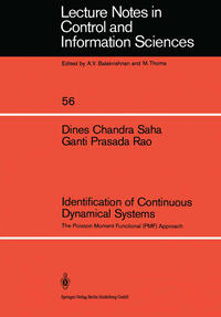 Vorderes Coverbild Identification of Continuous Dynamical Systems