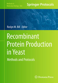 Vorderes Coverbild Recombinant Protein Production in Yeast