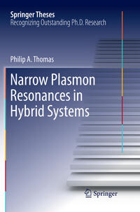 Vorderes Coverbild Narrow Plasmon Resonances in Hybrid Systems