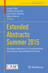 Vorderes Coverbild Extended Abstracts Summer 2015