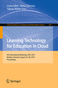 Vorderes Coverbild Learning Technology for Education in Cloud