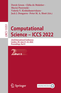 Vorderes Coverbild Computational Science – ICCS 2022