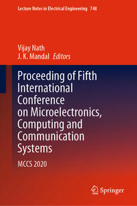 Vorderes Coverbild Proceeding of Fifth International Conference on Microelectronics, Computing and Communication Systems
