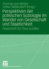 Vorderes Coverbild Perspektiven der politischen Soziologie im Wandel von Gesellschaft und Staatlichkeit