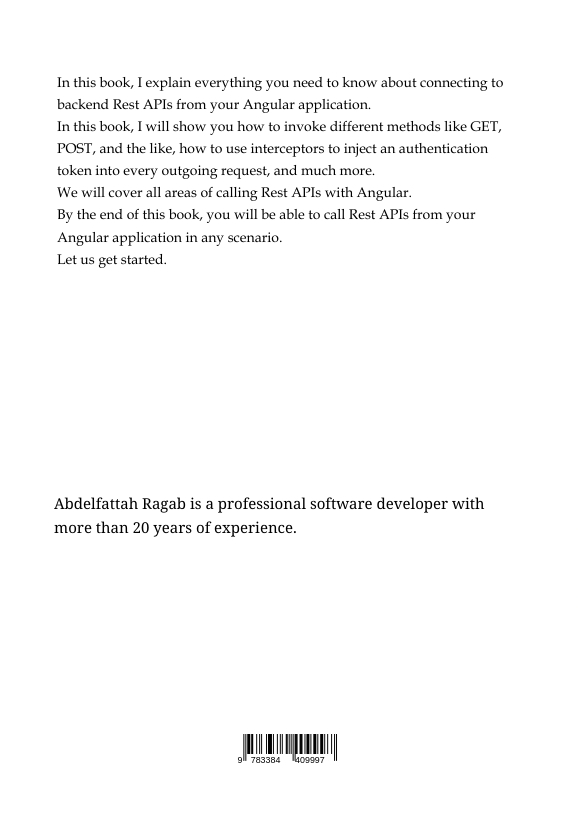 Rückseitencover Angular HTTP