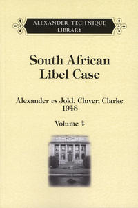 Vorderes Coverbild South African Libel Case vol. 4