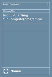 Vorderes Coverbild Produkthaftung für Computerprogramme