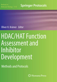 Vorderes Coverbild HDAC/HAT Function Assessment and Inhibitor Development