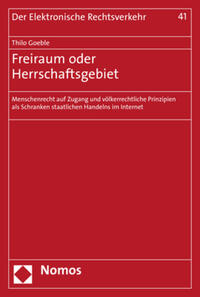 Vorderes Coverbild Freiraum oder Herrschaftsgebiet