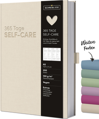 Vorderes Coverbild Self-care-Tagebuch Sand